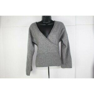 ladies ADRIENNE VITTADINI cashmere blouse size XS